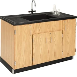 Stationary Clean Up Sink with Polyolefin Top