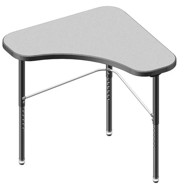 Stealth Flexible Collaborative Student Desk- Laminate Top w/ Sprayed Edge