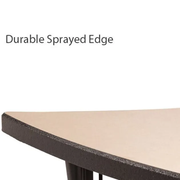 Stealth Flexible Collaborative Student Desk- Laminate Top w/ Sprayed Edge