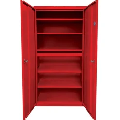 Storage Master Adjustable 5-Shelf Storage Cabinets