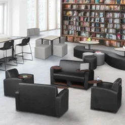 Supernova Tablet Arm Loveseat