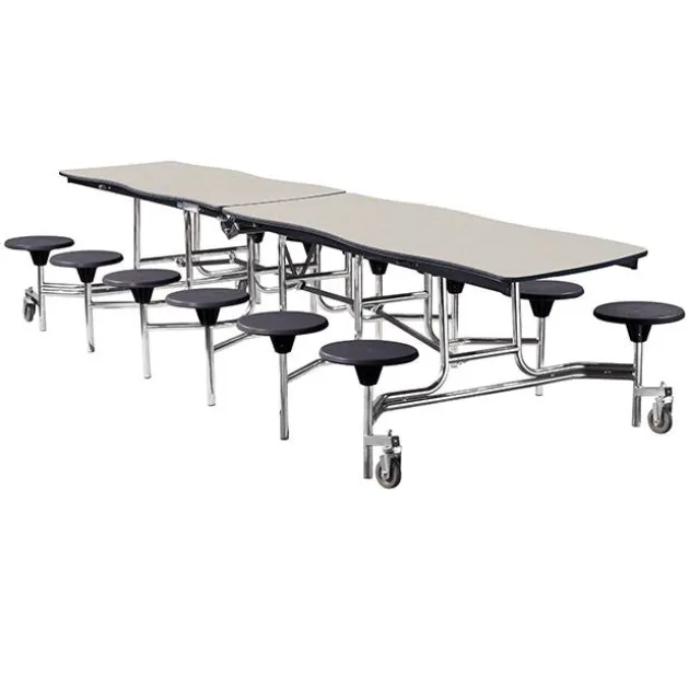 Swerve Mobile Stool Tables