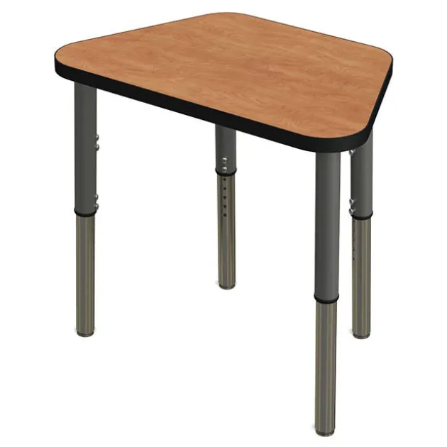 Synergy Collaborative Student Desk (31'' x 20'') Trapezoid