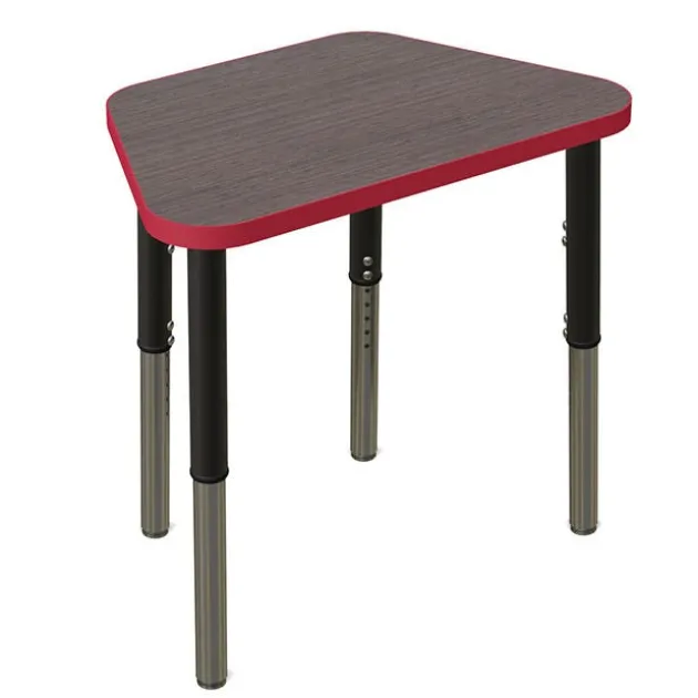 Synergy Collaborative Student Desk (31'' x 20'') Trapezoid