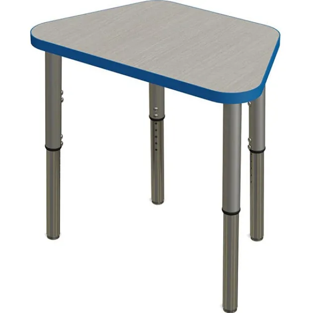 Synergy Collaborative Student Desk (31'' x 20'') Trapezoid