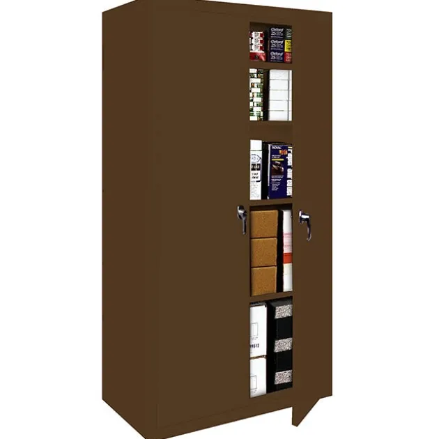 Takeover Storage Cabinet w/ One Fixed Shelf & Three Adjustable Shelves (36" W x 18" D x 66" H)