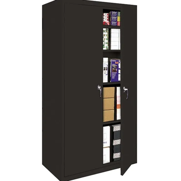 Takeover Storage Cabinet w/ One Fixed Shelf & Three Adjustable Shelves (36" W x 18" D x 66" H)