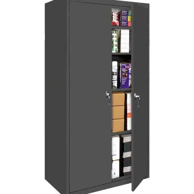 Takeover Storage Cabinet w/ One Fixed Shelf & Three Adjustable Shelves (36" W x 18" D x 66" H)