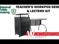 Teacher’s Desk and Lectern WorkPod