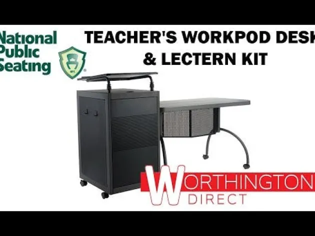 Teacher’s Desk and Lectern WorkPod