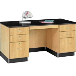 Teacher's Work Desk (60'' x 30'' High-Pressure Laminate Top)