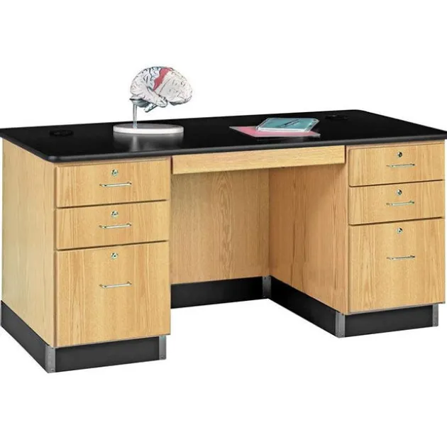 Teacher's Work Desk (60'' x 30'' High-Pressure Laminate Top)