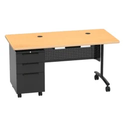 Textameter Rectangle Top Mobile Teacher Desk