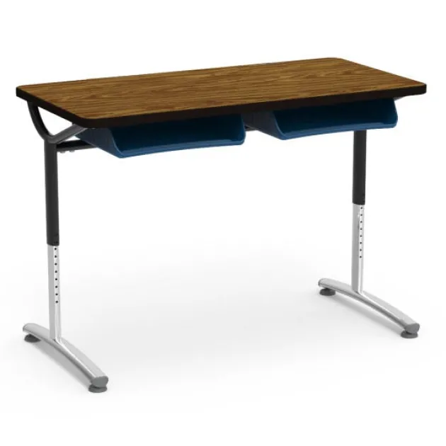 Text Double Open Front School Desk