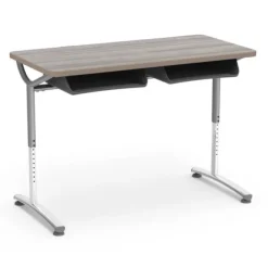 Text Double Open Front School Desk