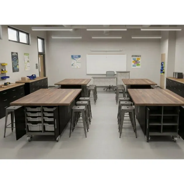 The EDnormous Table w/ 6 Stools