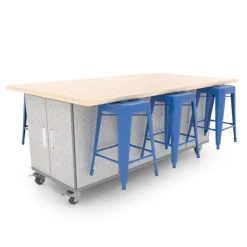 The EDnormous Table w/ 6 Stools