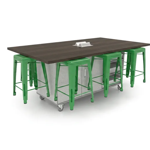 The Ed 8 Table w/ 8 Stools