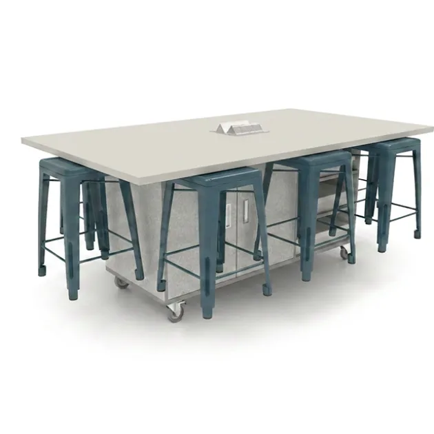 The Ed 8 Table w/ 8 Stools