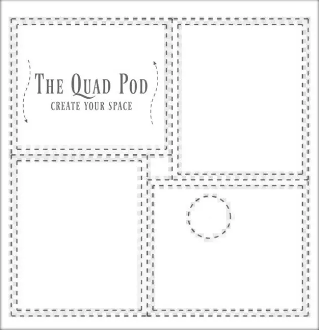 The Quad Pod Customizable Table