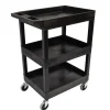 Three Shelf Tub Utility Carts