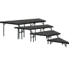 4-Tier Seated Riser Stage Pie Section by NPS