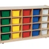 Tip-Me-Not Tray Storage