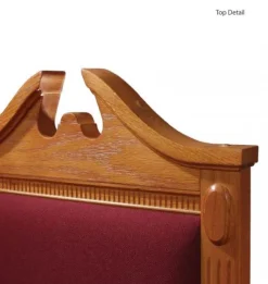 Traditional Style Side Pulpit Clergy Chair