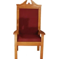 Traditional Style Side Pulpit Clergy Chair