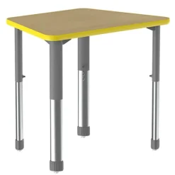 Trapezoid Collaborative Student Desks