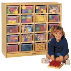 20 Tray Mobile Storage