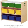 9 Tray Tote Storage Rack