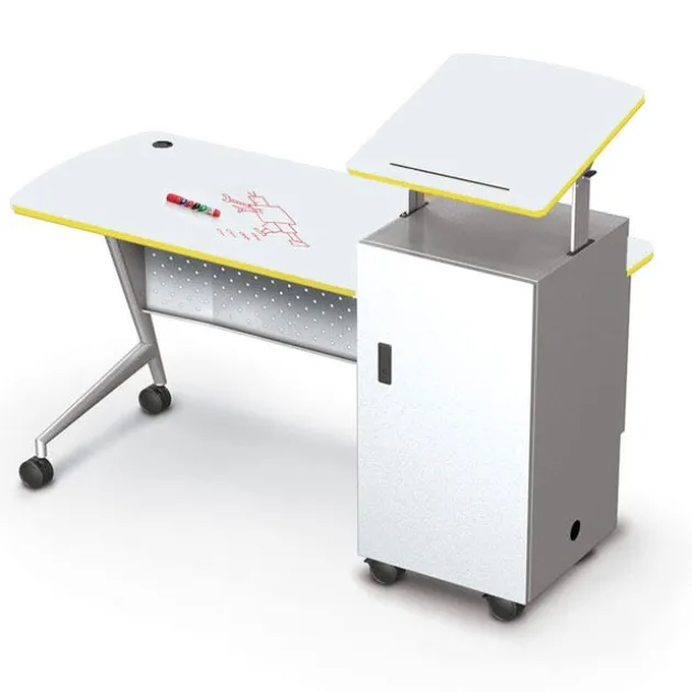 Trend Podium Desk w/ Dry Erase Top