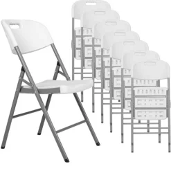 Trestle Blow Molded Folding Chairs