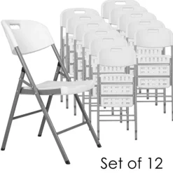 Trestle Blow Molded Folding Chairs