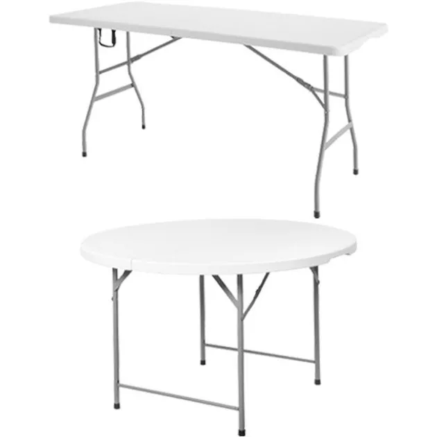 Trestle Blow Molded Folding Tables