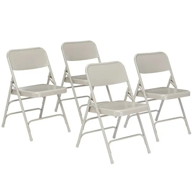 Triple Braced Folding Chairs Model 300 (4 Pack)