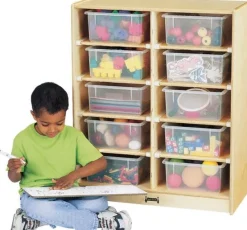 10 Tub Single Cubbie Unit