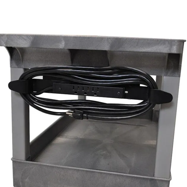 Tuffy Utility Cart with Electrical Assembly (34'' H)