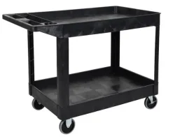 Two-Shelf Heavy-Duty Utility Cart