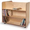 Two-Sided Book Truck