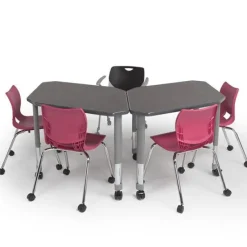Two-Student Diamond Desk