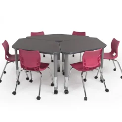 Two-Student Diamond Desk