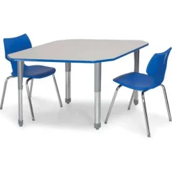 Two-Student Diamond Desk
