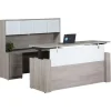 Ultra Premium Laminate Series U-Shaped Electric Sit-Stand Desk Suites