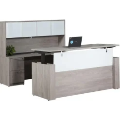 Ultra Premium Laminate Series U-Shaped Electric Sit-Stand Desk Suites