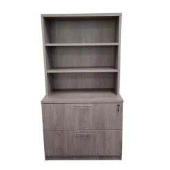 Ultra Premium Laminate Series Hutch w/ Lateral Files