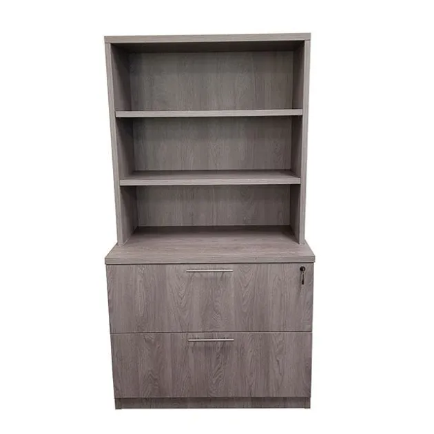 Ultra Premium Laminate Series Hutch w/ Lateral Files
