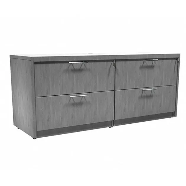 Ultra Premium Laminate Series Credenza w/ Lateral Files