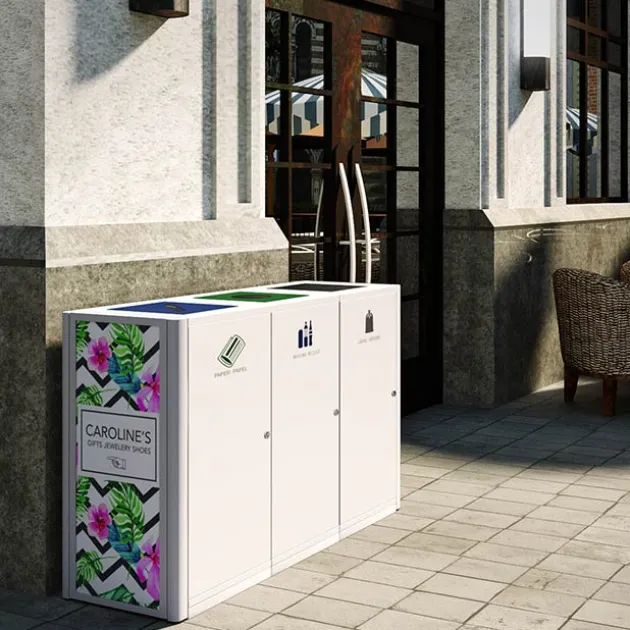 Umea Waste & Recycling Receptacles